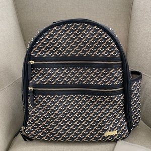 deco saffiano diaper backpack